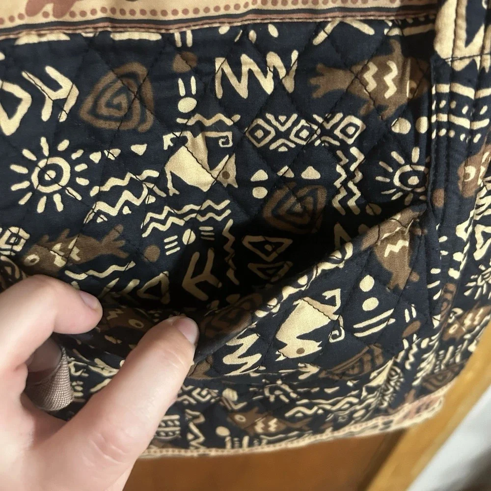 Boho Hobo Bag Aztec Print Shoulder Bag Quilted‎ Purse Naples Bag Co.